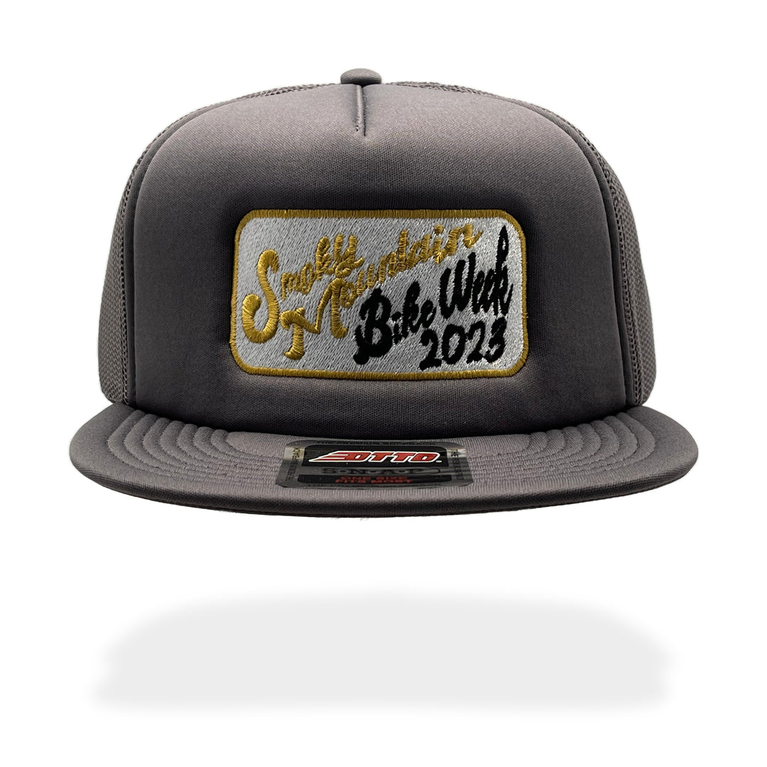 BD120 - Bike Week Patch hat – Charcoal